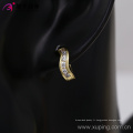 C211264--29484 Xuping Promotion dubai Mode Chine Wholesale Bijoux plaqué or Bijoux 14K plaqué or Huggie Boucles d&#39;oreilles